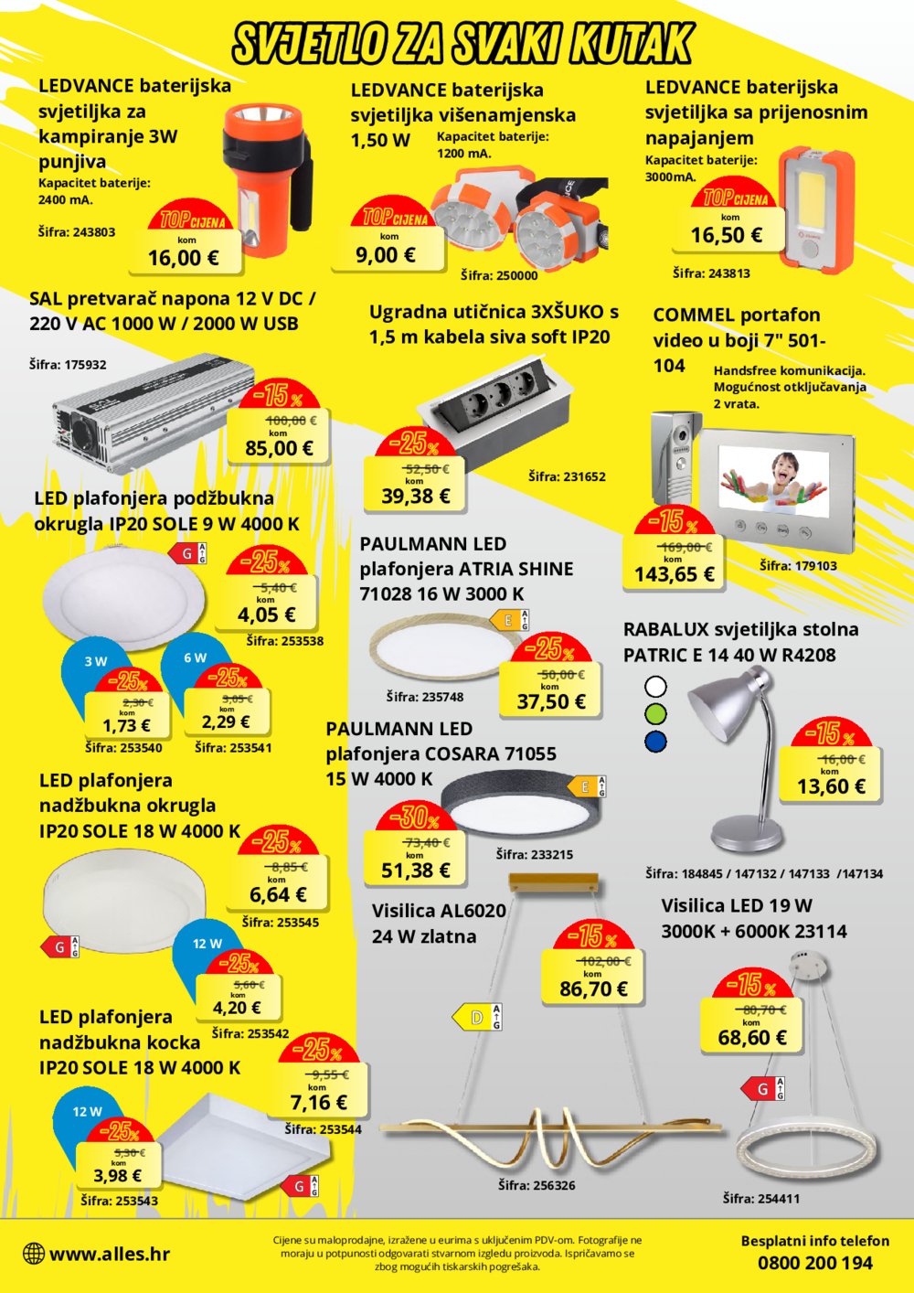 Alles katalog Opremi se za jesen 28.08. - 21.09.2025.