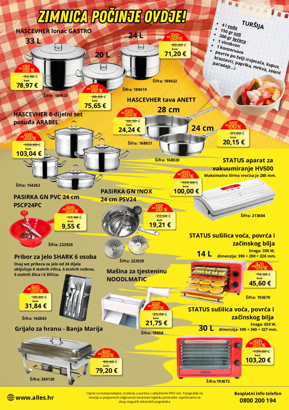 Alles katalog Opremi se za jesen 28.08. - 21.09.2025.