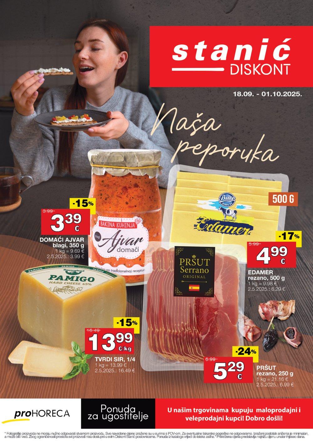 Diskont Stanić katalog Akcija 18.09. - 01.10.2025.