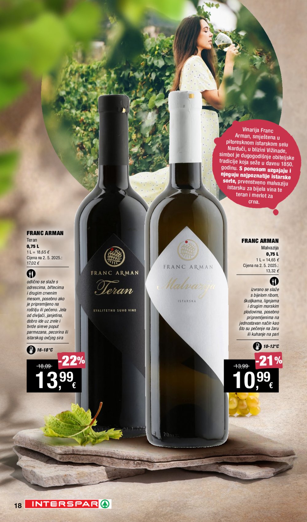 INTERSPAR katalog Vino i Delicije 18.09.-08.10.2025.