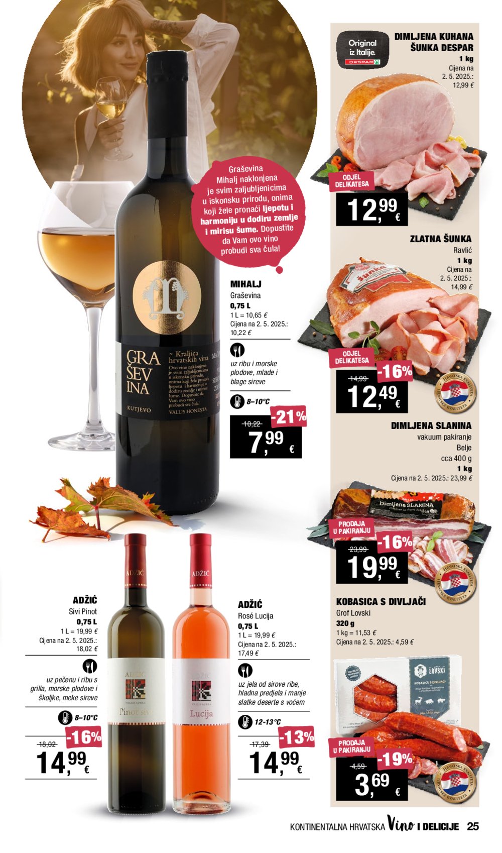 INTERSPAR katalog Vino i Delicije 18.09.-08.10.2025.