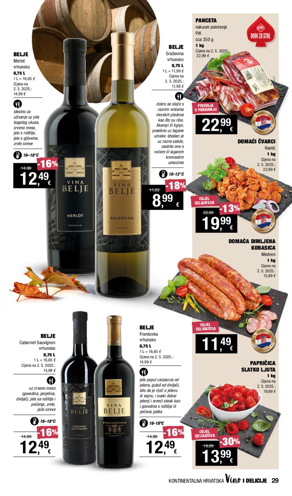INTERSPAR katalog Vino i Delicije 18.09.-08.10.2025.