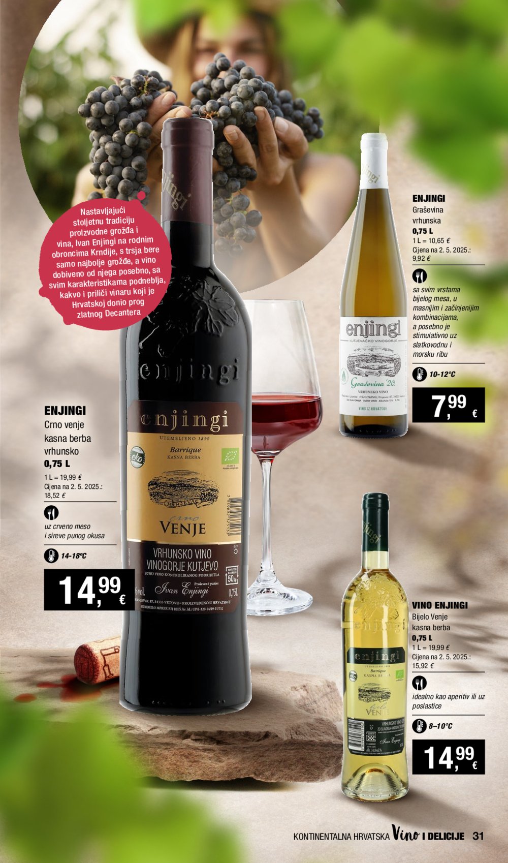 INTERSPAR katalog Vino i Delicije 18.09.-08.10.2025.