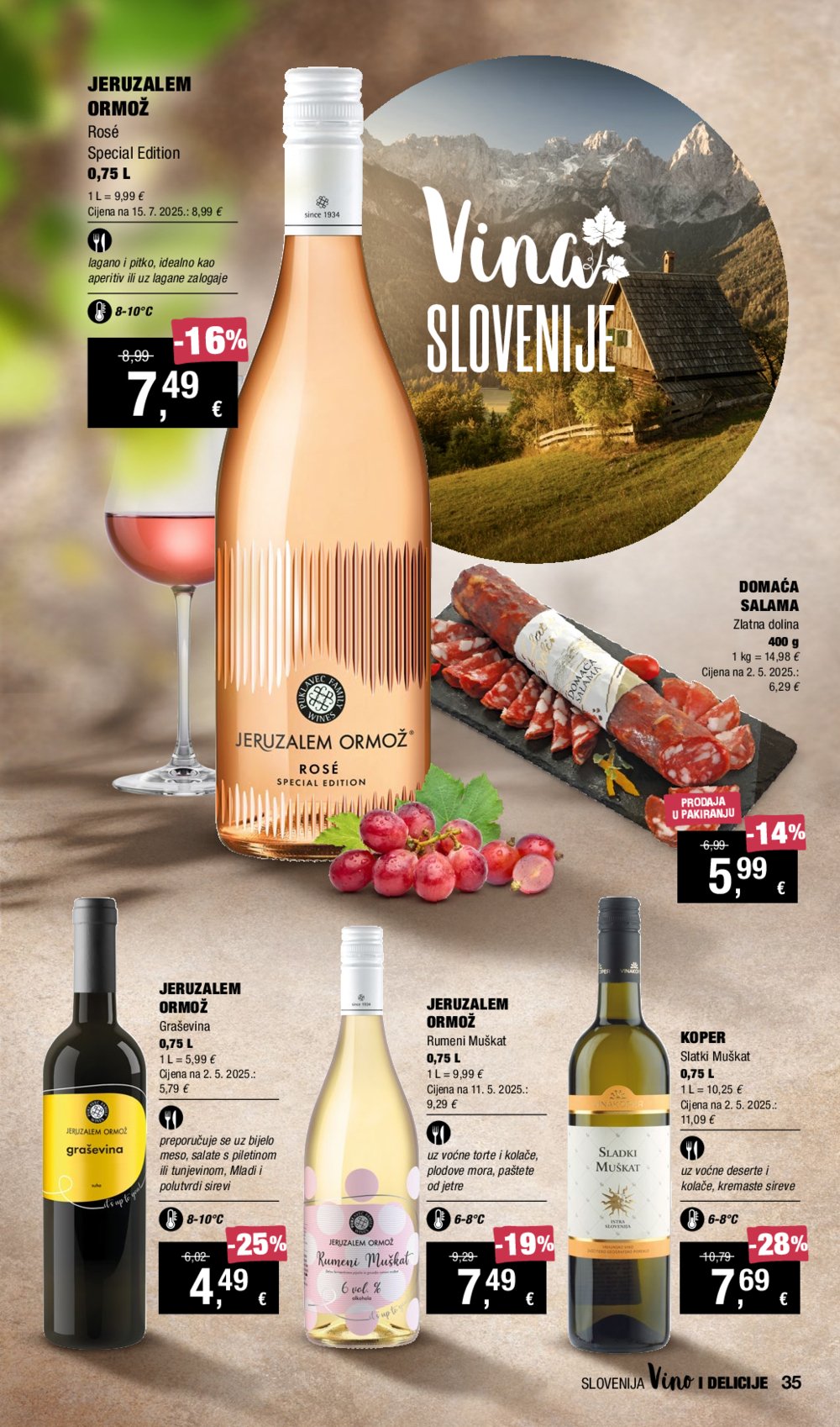 INTERSPAR katalog Vino i Delicije 18.09.-08.10.2025.
