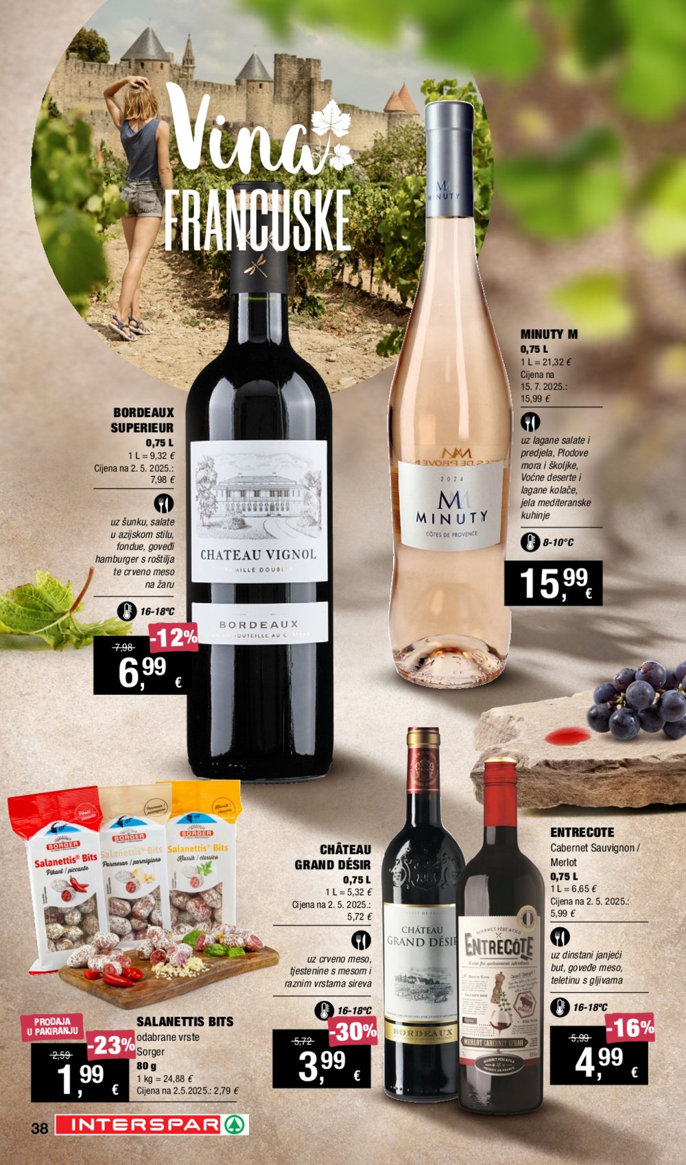 INTERSPAR katalog Vino i Delicije 18.09.-08.10.2025.