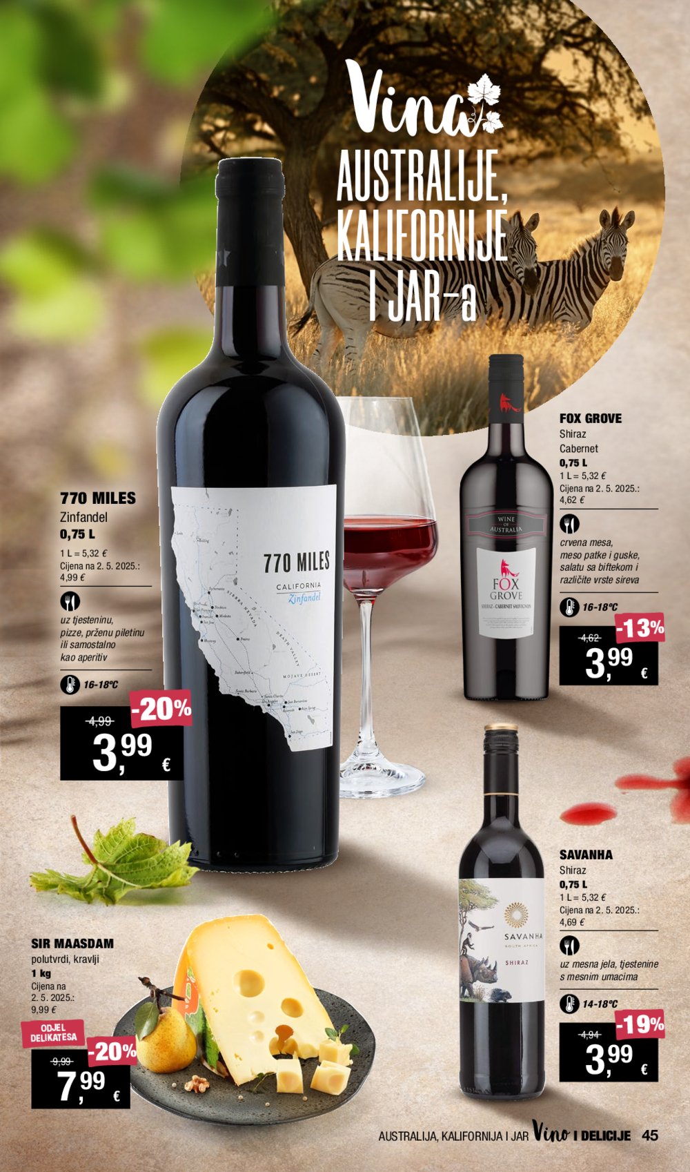 INTERSPAR katalog Vino i Delicije 18.09.-08.10.2025.