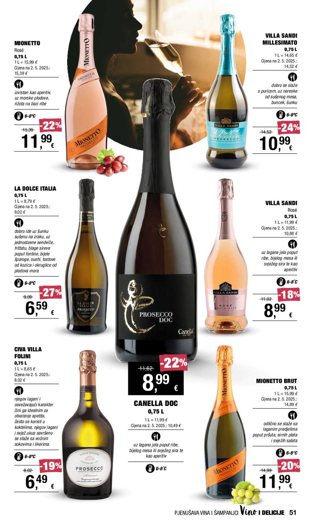 INTERSPAR katalog Vino i Delicije 18.09.-08.10.2025.