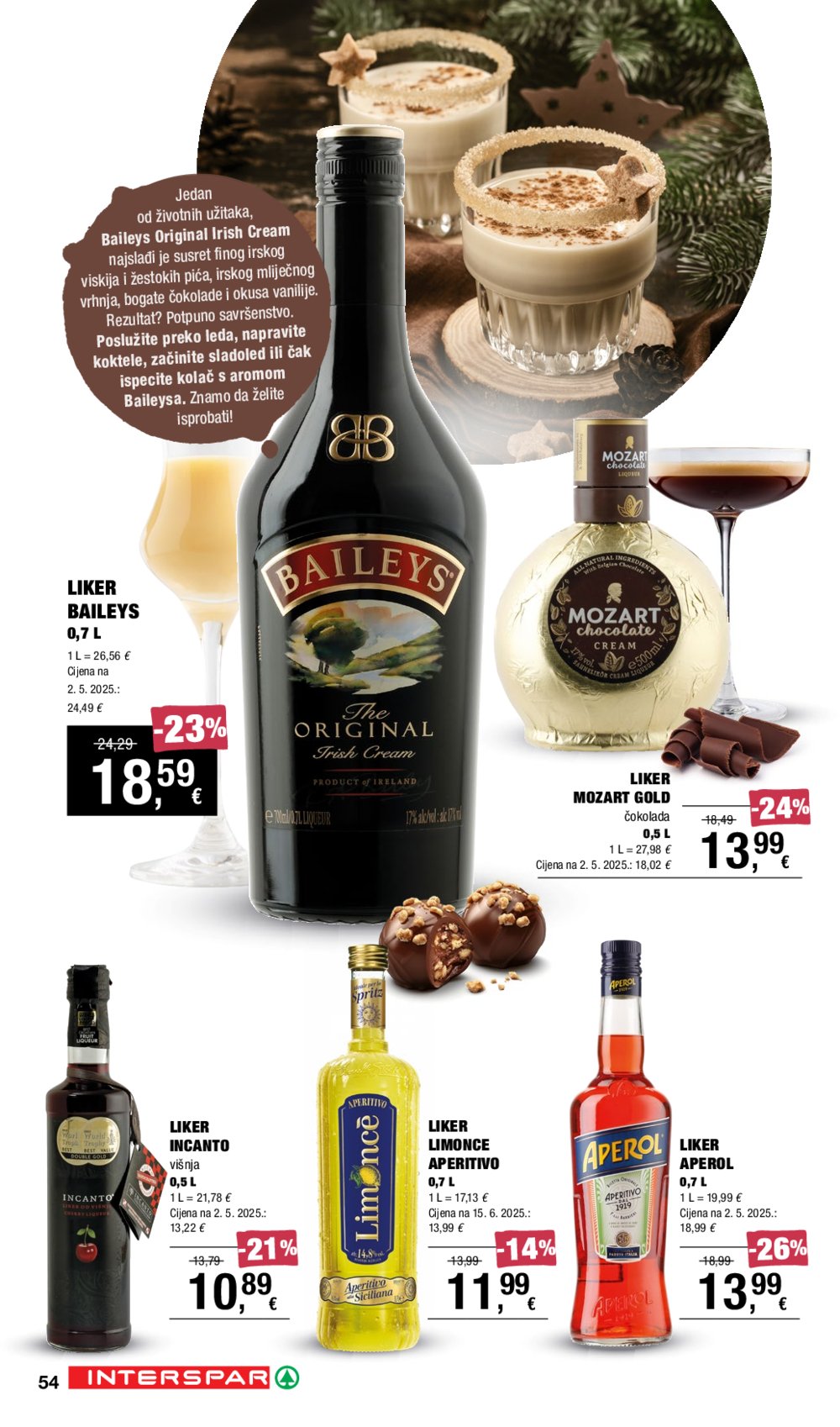 INTERSPAR katalog Vino i Delicije 18.09.-08.10.2025.