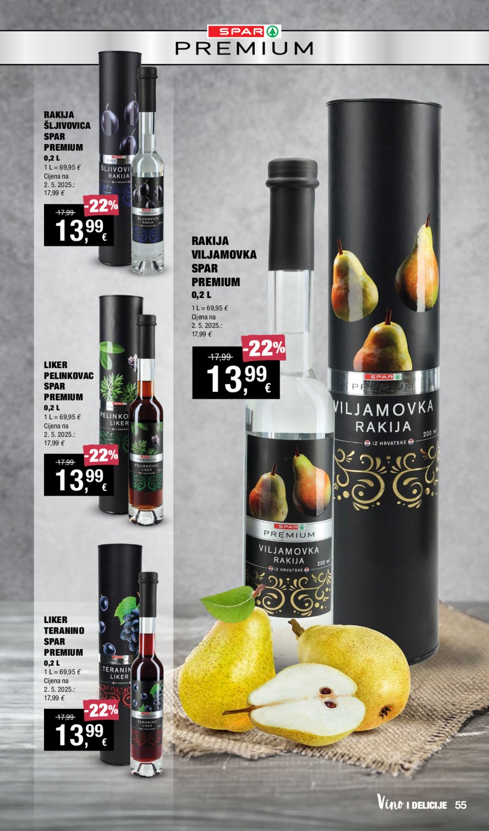 INTERSPAR katalog Vino i Delicije 18.09.-08.10.2025.