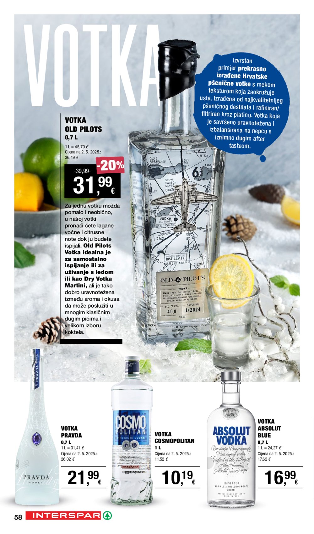 INTERSPAR katalog Vino i Delicije 18.09.-08.10.2025.
