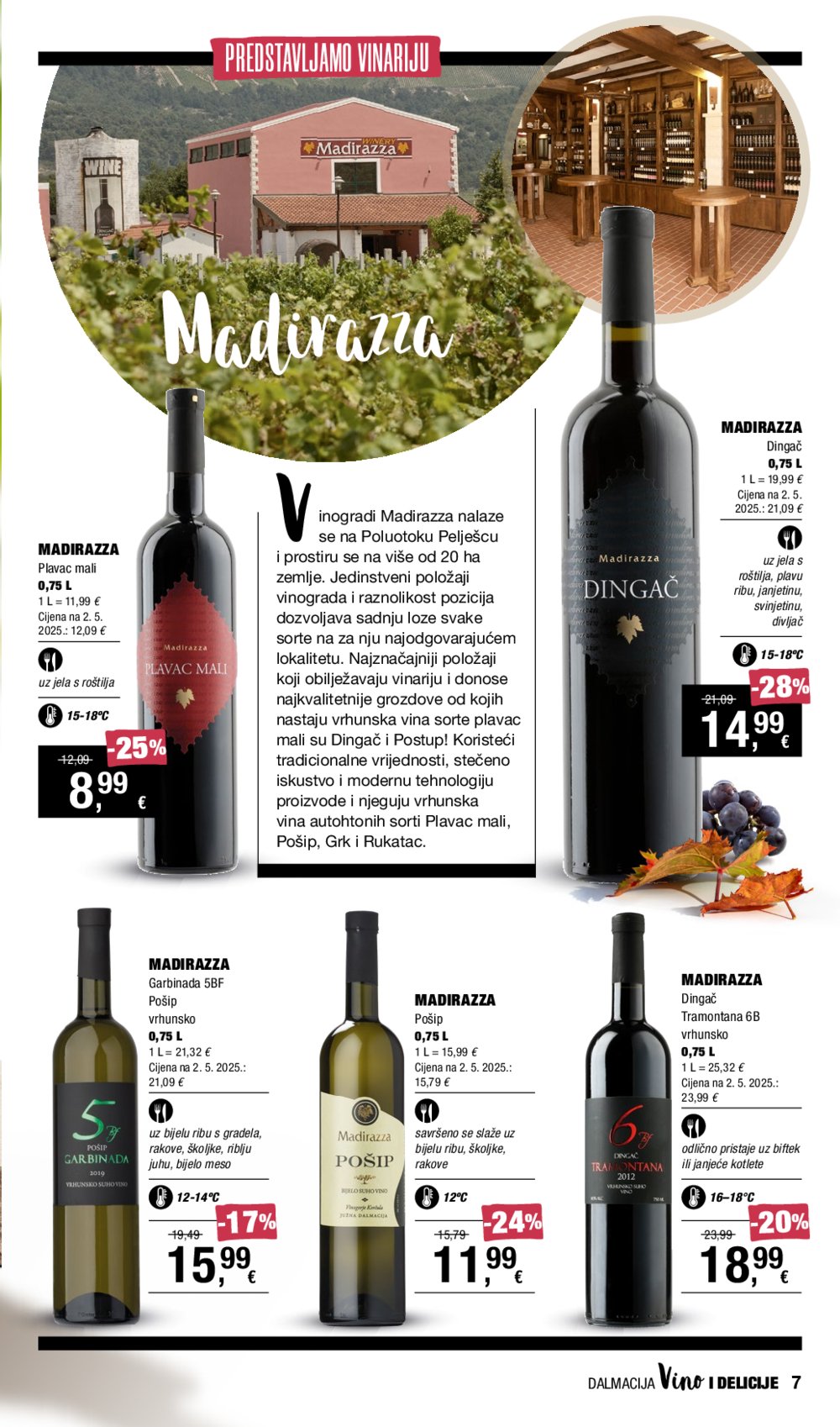INTERSPAR katalog Vino i Delicije 18.09.-08.10.2025.