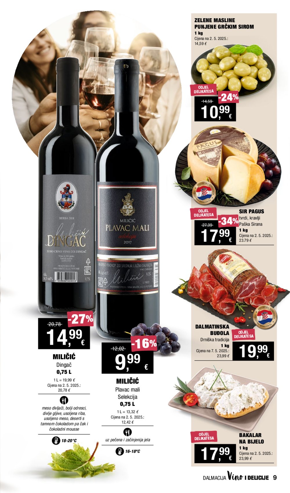 INTERSPAR katalog Vino i Delicije 18.09.-08.10.2025.