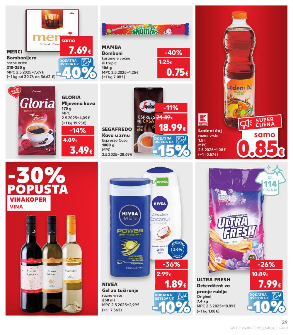 Kaufland katalog Akcija 17.09. - 23.09.2025. Ivanec