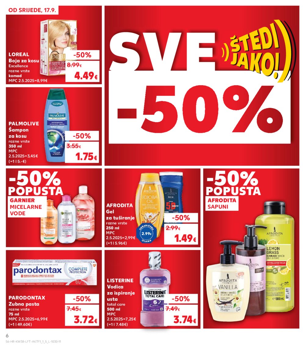 Kaufland katalog Akcija 17.09. - 23.09.2025. Ivanec