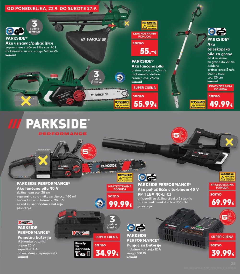 Kaufland katalog Akcija 17.09. - 23.09.2025. Odabrane poslovnice