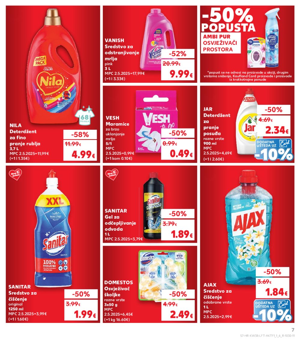 Kaufland katalog Akcija 17.09. - 23.09.2025. Odabrane poslovnice