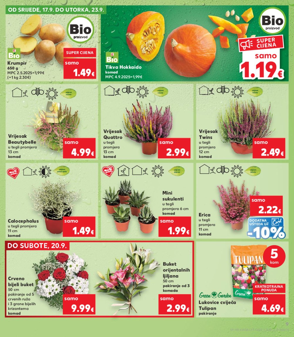 Kaufland katalog Akcija 17.09. - 23.09.2025. Odabrane poslovnice