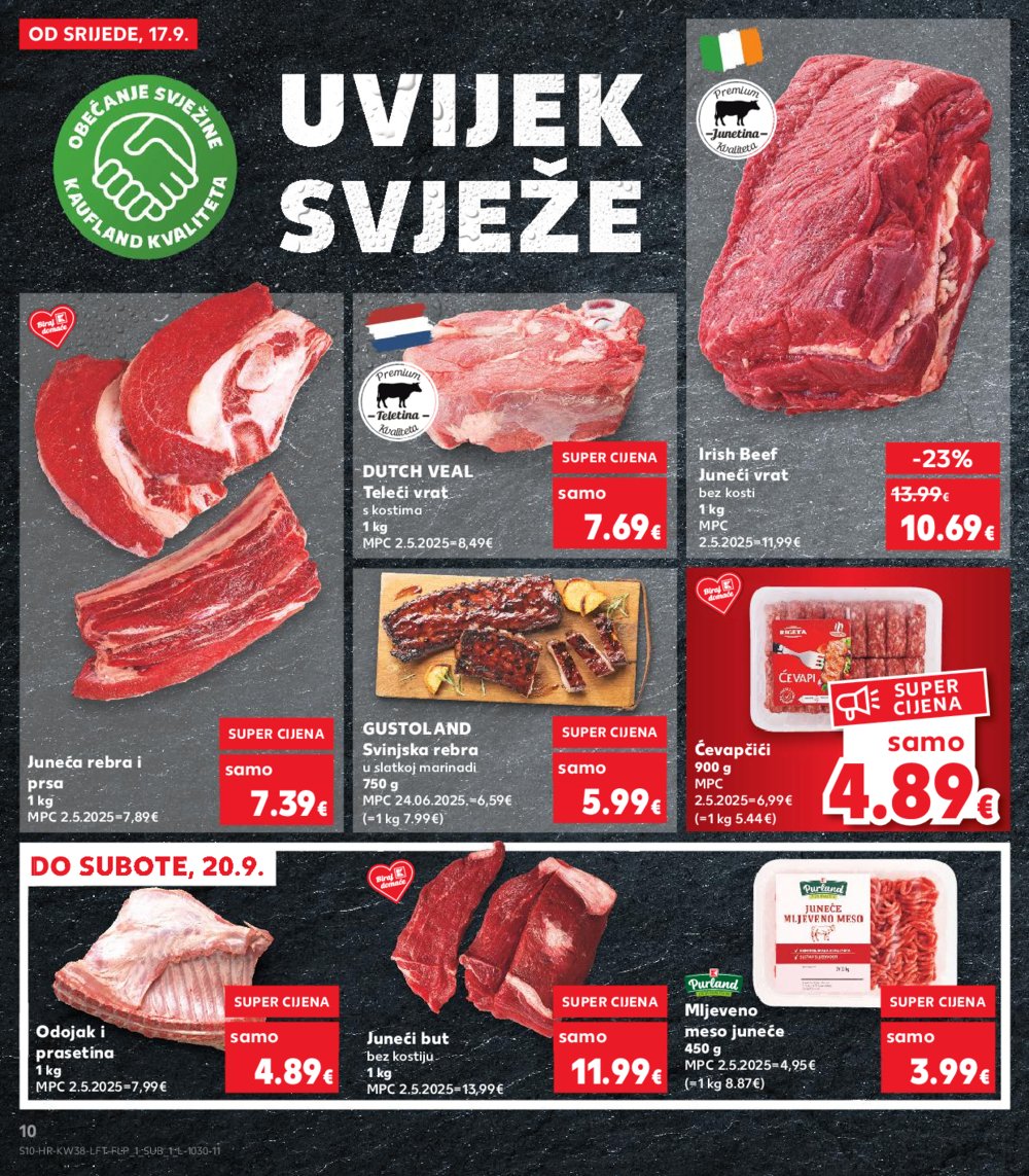 Kaufland katalog Akcija 17.09. - 23.09.2025. Odabrane poslovnice