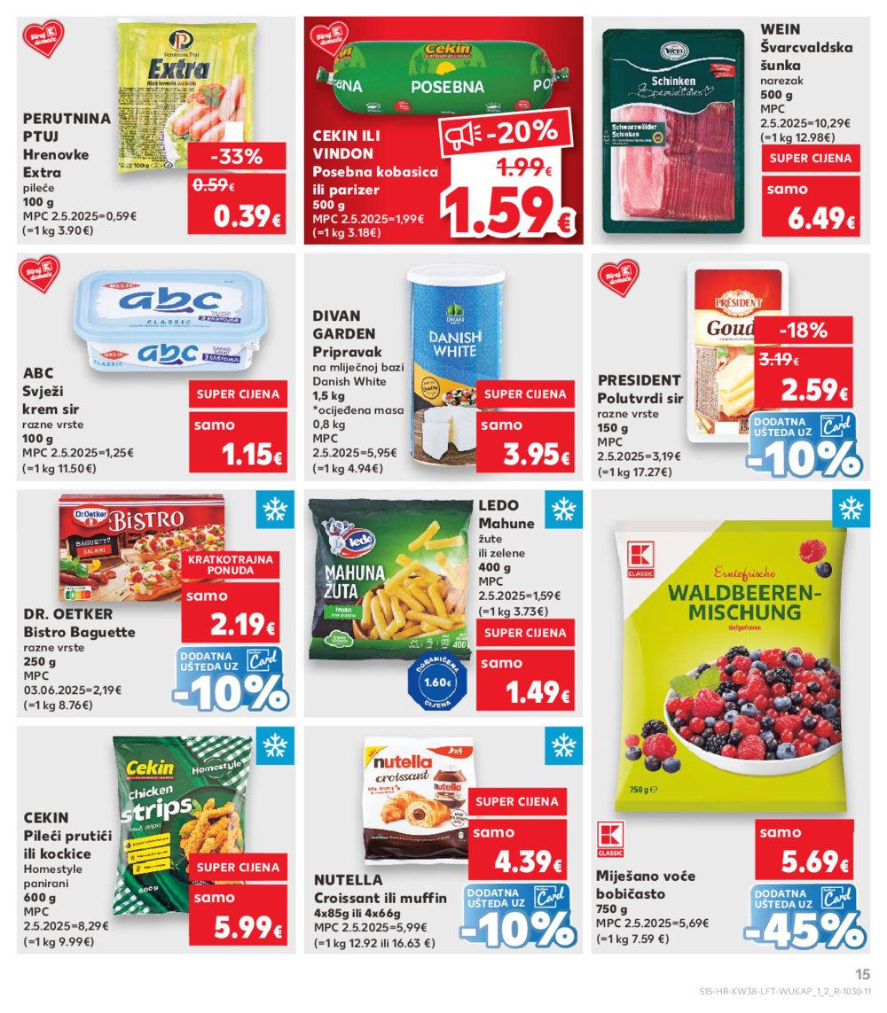 Kaufland katalog Akcija 17.09. - 23.09.2025. VG, Po, Ro, Vo, Vu, DS, Ma