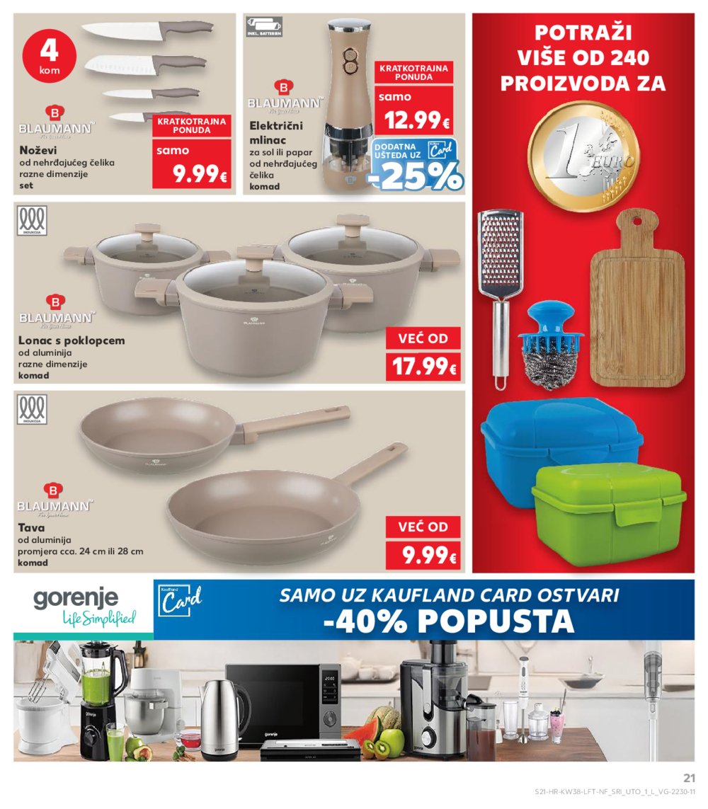 Kaufland katalog Akcija 17.09. - 23.09.2025. VG, Po, Ro, Vo, Vu, DS, Ma