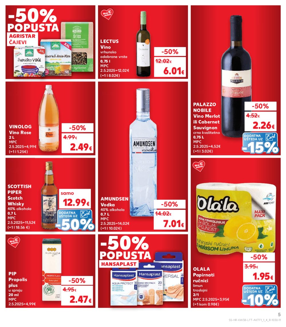 Kaufland katalog Akcija 17.09. - 23.09.2025. VG, Po, Ro, Vo, Vu, DS, Ma