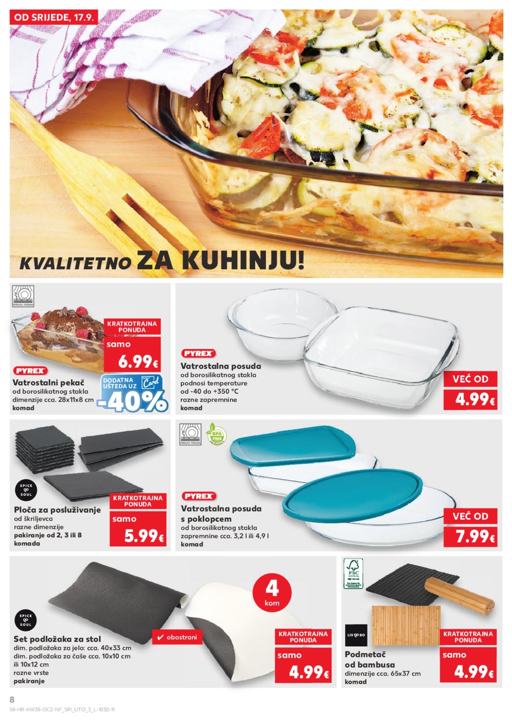 Kaufland katalog Neprehrambenih proizvoda 17.09.-23.09.2025. Odabrane poslovnice