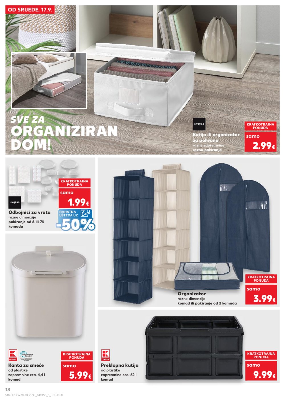 Kaufland katalog Neprehrambenih proizvoda 17.09.-23.09.2025. Odabrane poslovnice