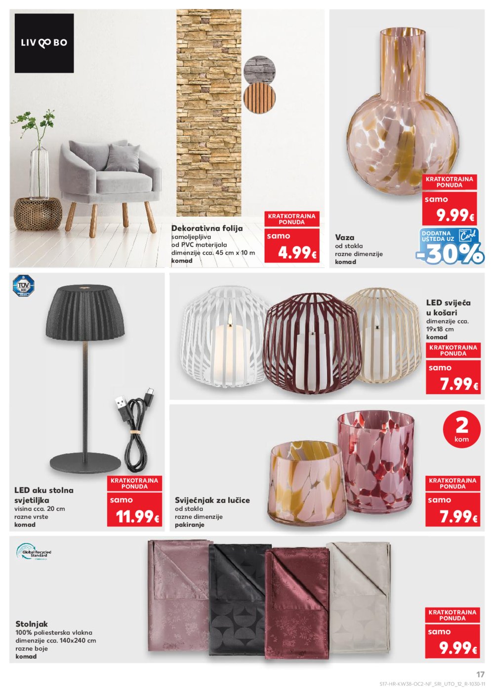 Kaufland katalog Neprehrambenih proizvoda 17.09.-23.09.2025. VG, Po, Ro, Vo, Vu, DS, Ma, Iv