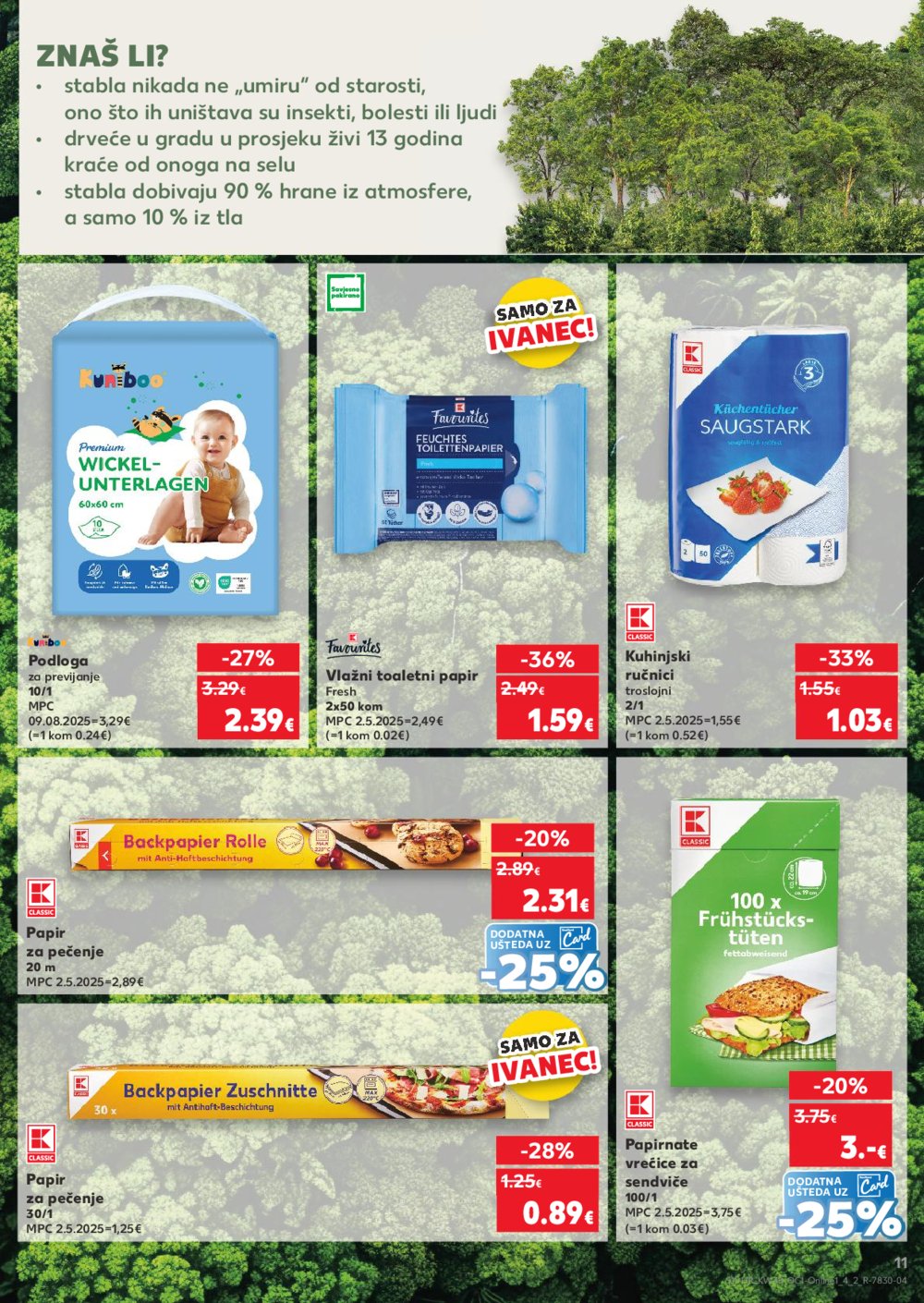 Kaufland katalog Robne marke 17.09.-23.09.2025. Ivanec