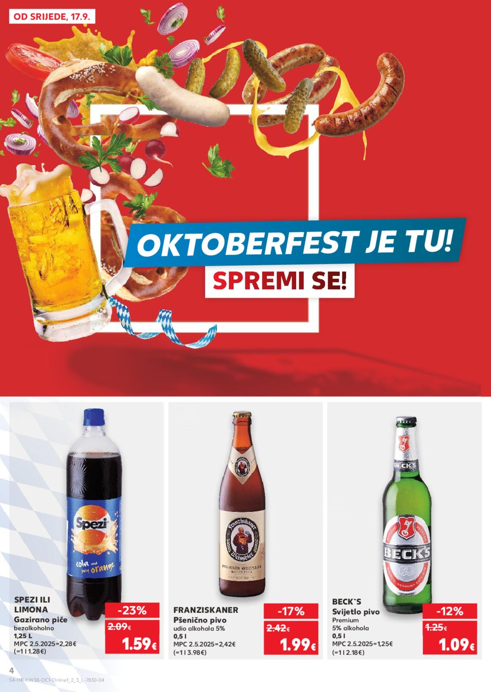 Kaufland katalog Robne marke 17.09.-23.09.2025. Ivanec