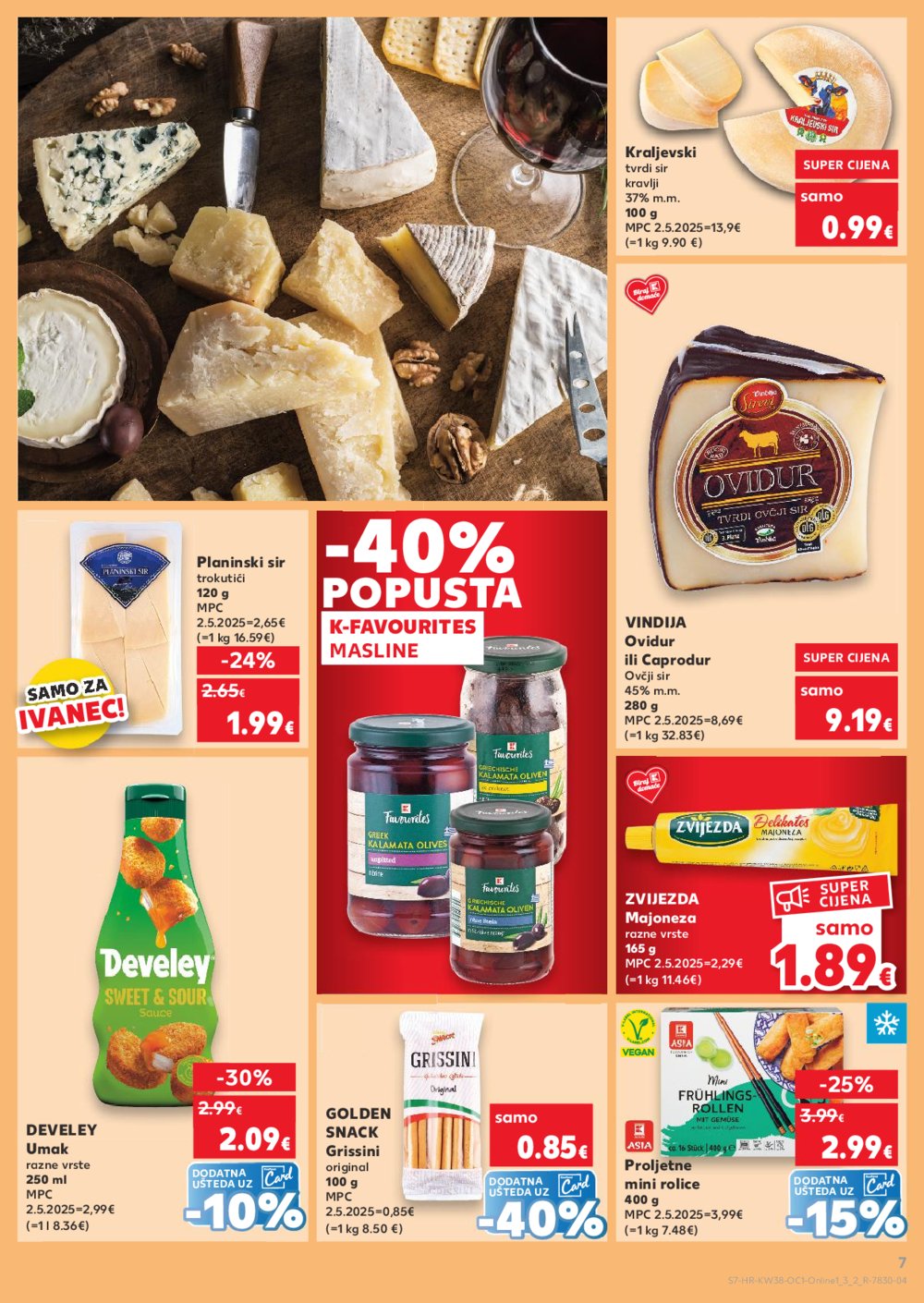 Kaufland katalog Robne marke 17.09.-23.09.2025. Ivanec