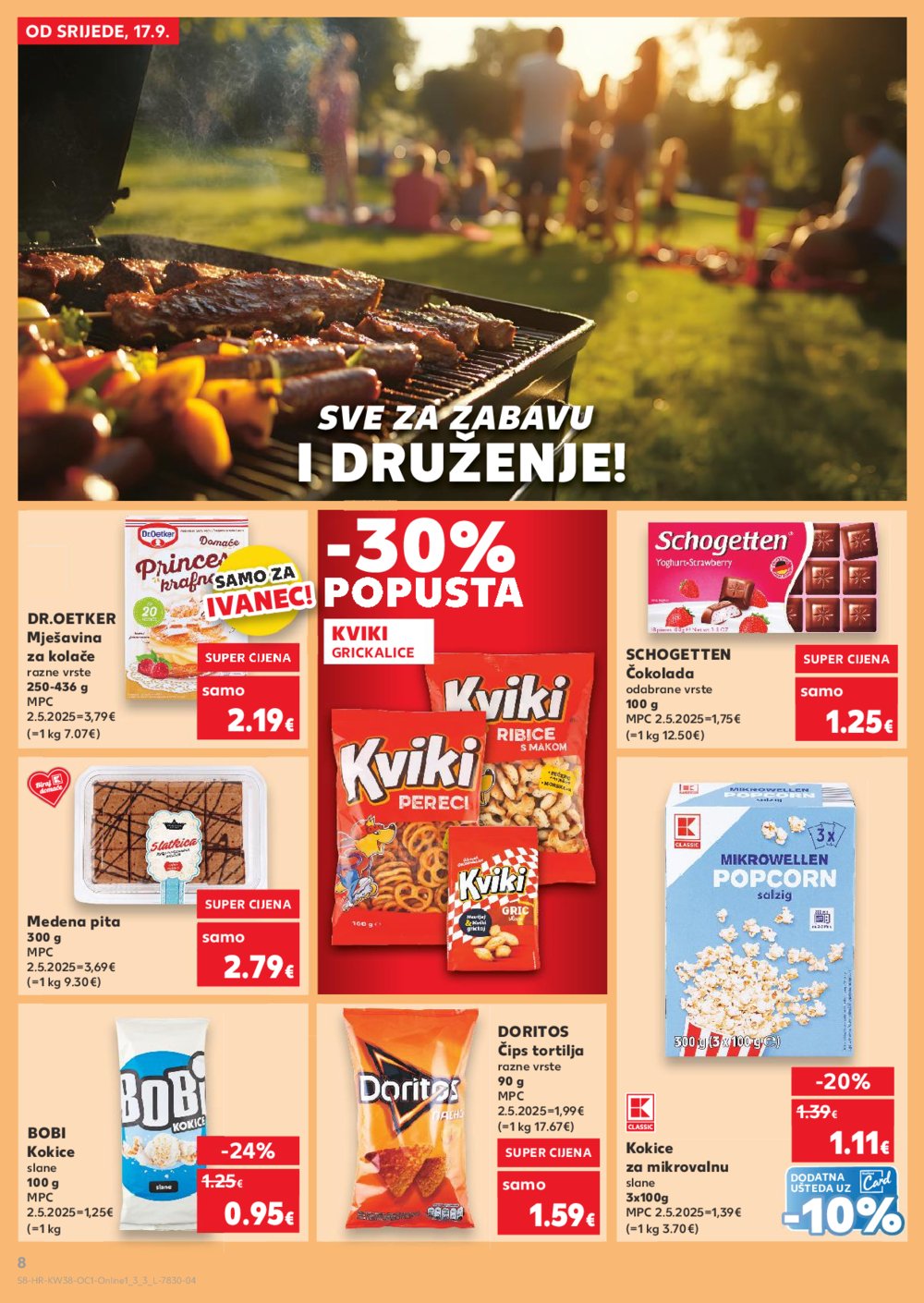 Kaufland katalog Robne marke 17.09.-23.09.2025. Ivanec