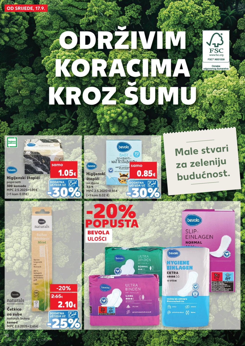 Kaufland katalog Robne marke 17.09.-23.09.2025. Ivanec