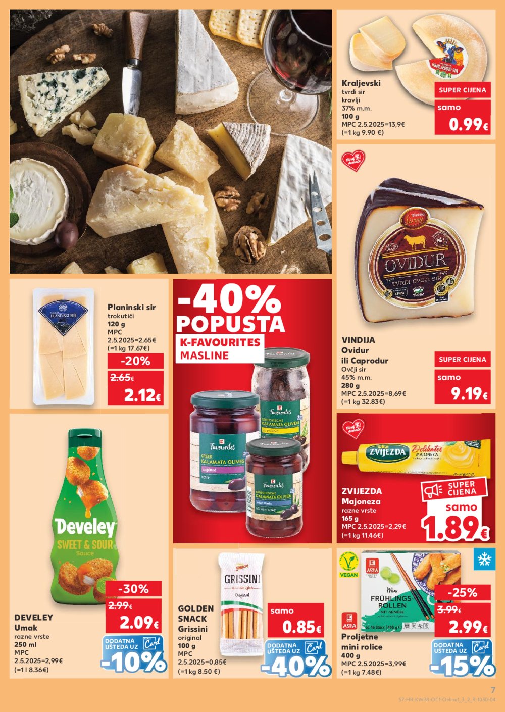 Kaufland katalog Robne marke 17.09.-23.09.2025. Odabrane poslovnice