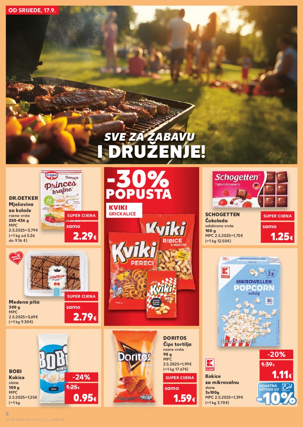 Kaufland katalog Robne marke 17.09.-23.09.2025. Odabrane poslovnice