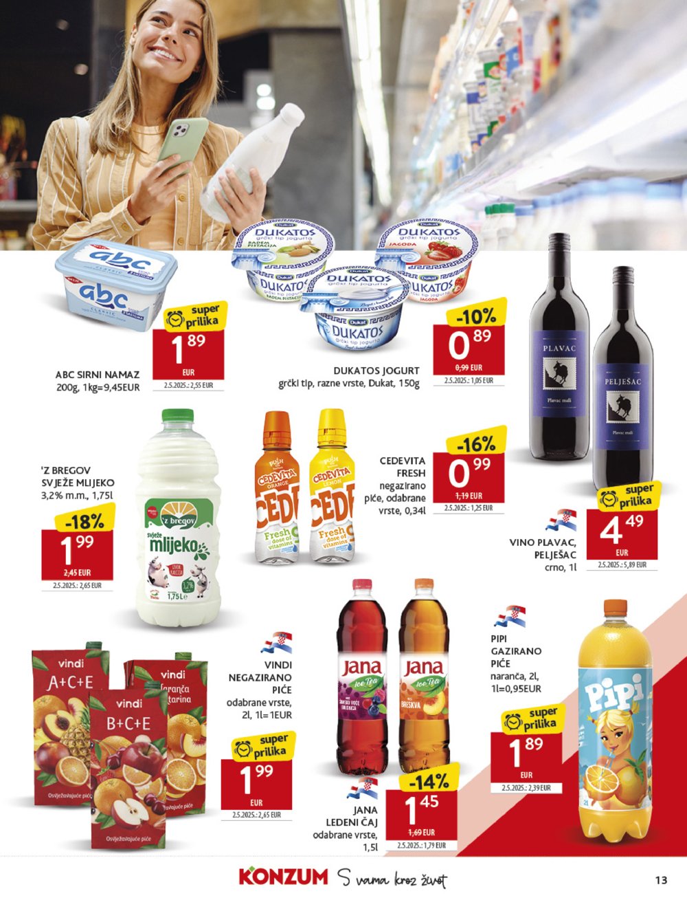Konzum katalog Akcija 17.09. - 23.09.2025.