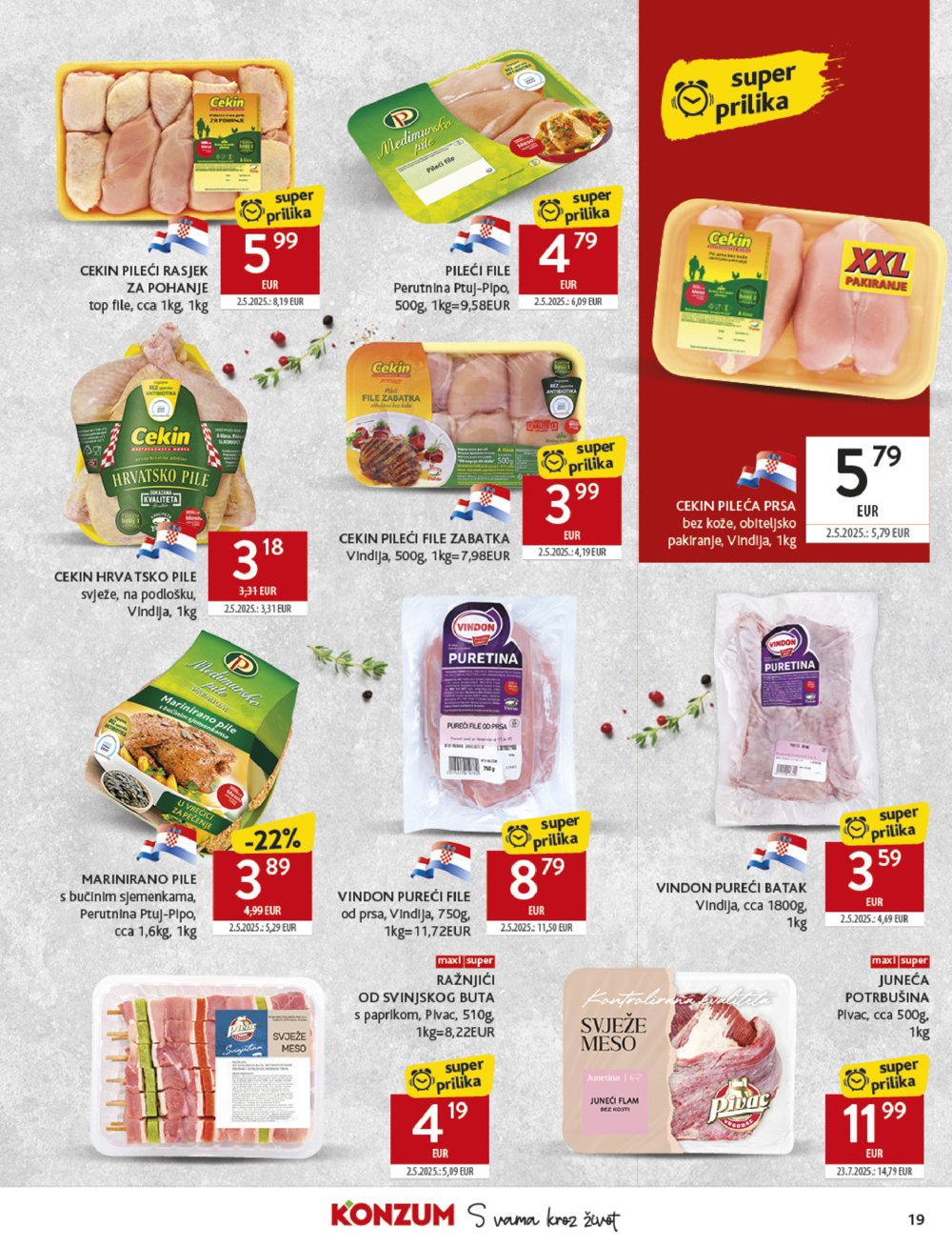 Konzum katalog Akcija 17.09. - 23.09.2025.