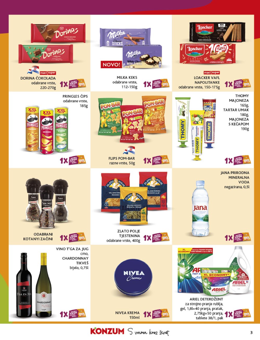 Konzum katalog Akcija 17.09. - 23.09.2025.
