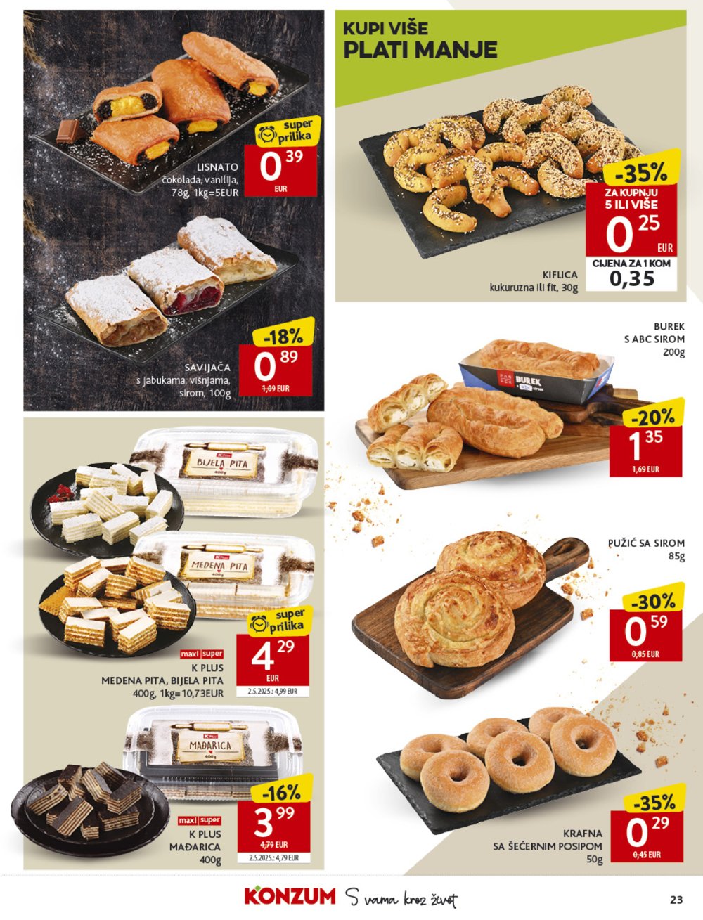 Konzum katalog Akcija 17.09. - 23.09.2025.