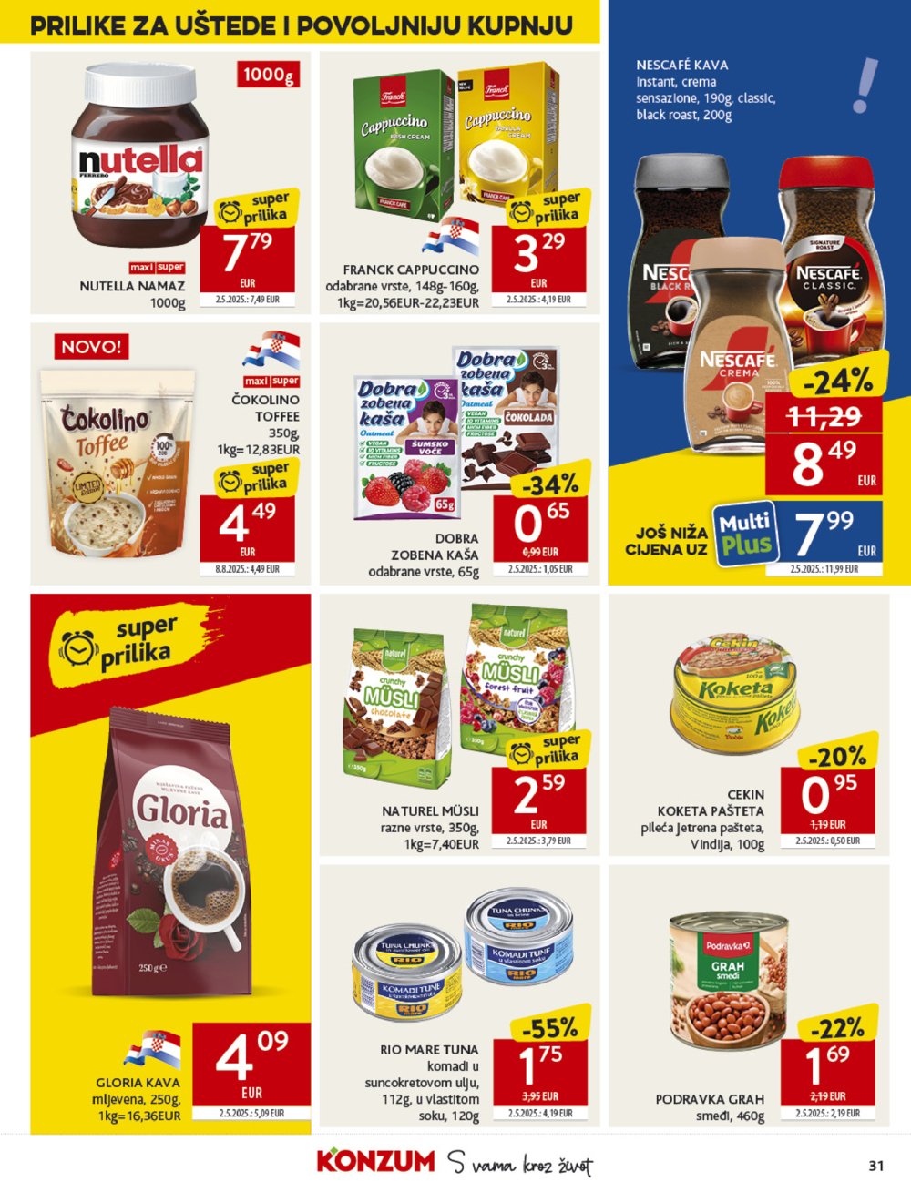 Konzum katalog Akcija 17.09. - 23.09.2025.