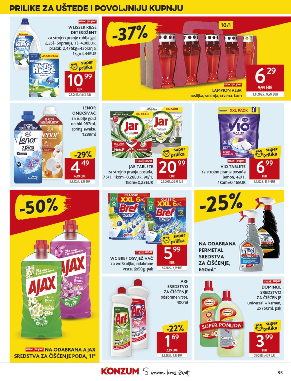 Konzum katalog Akcija 17.09. - 23.09.2025.