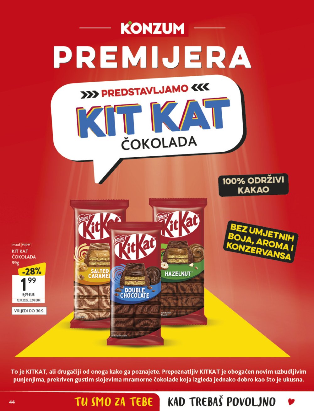 Konzum katalog Akcija 17.09. - 23.09.2025.