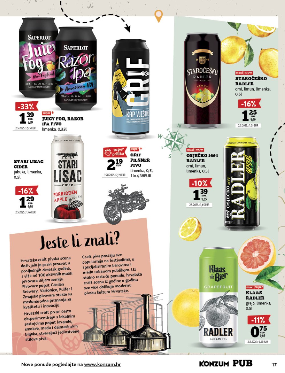 Konzum katalog Pub 15.09. - 28.09.2025.