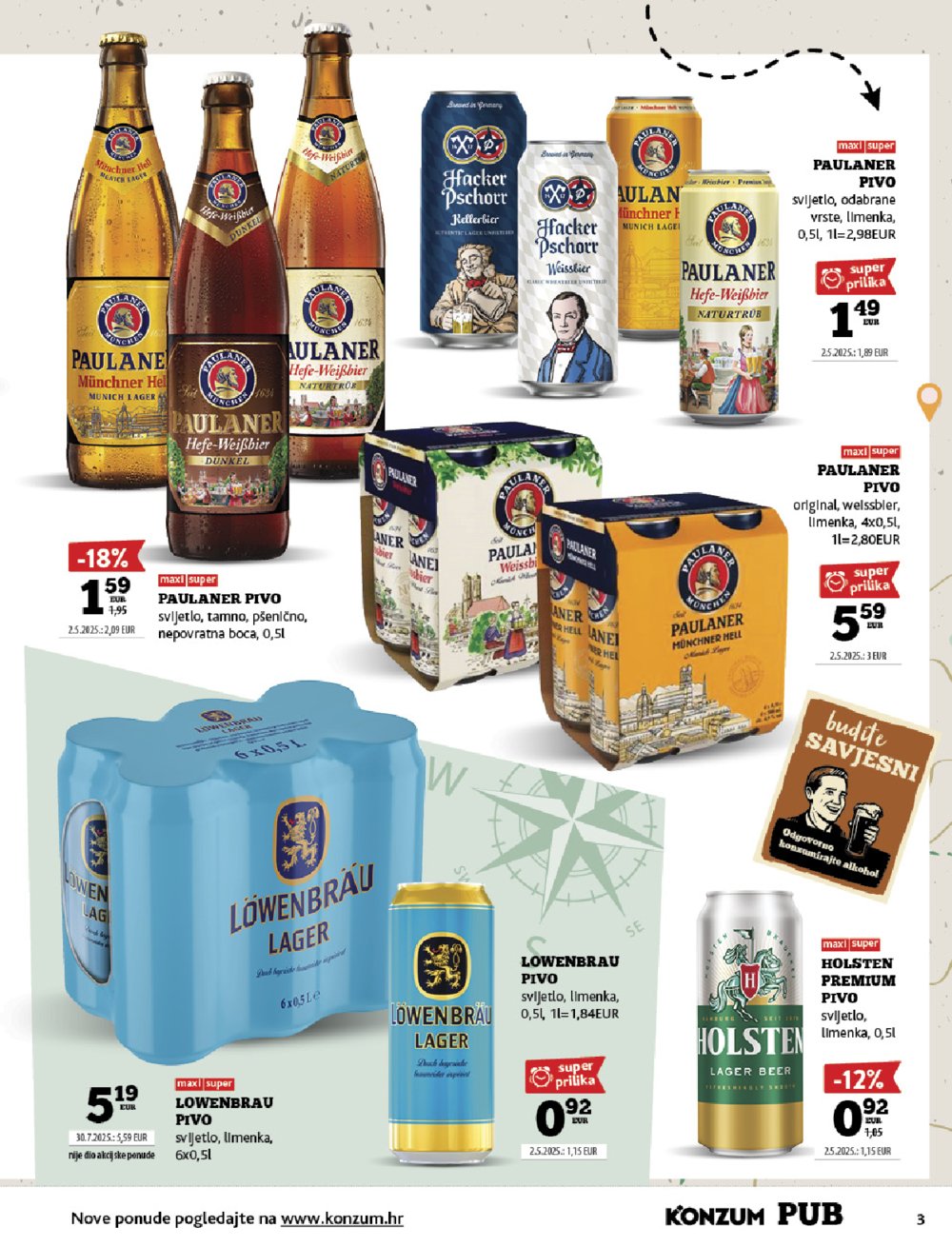 Konzum katalog Pub 15.09. - 28.09.2025.