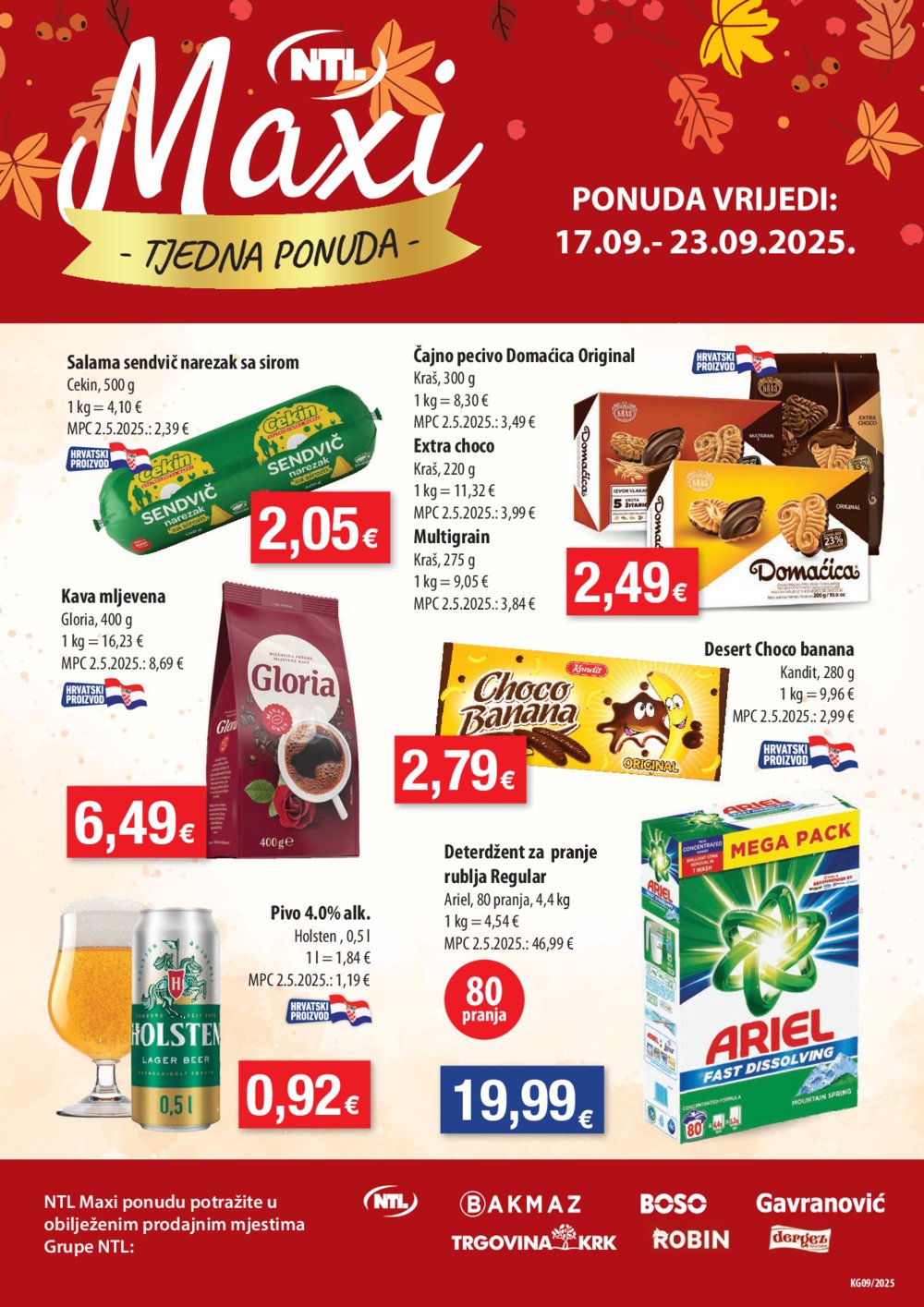 NTL katalog Maxi Tjedna ponuda 17.09.-23.09.2025.