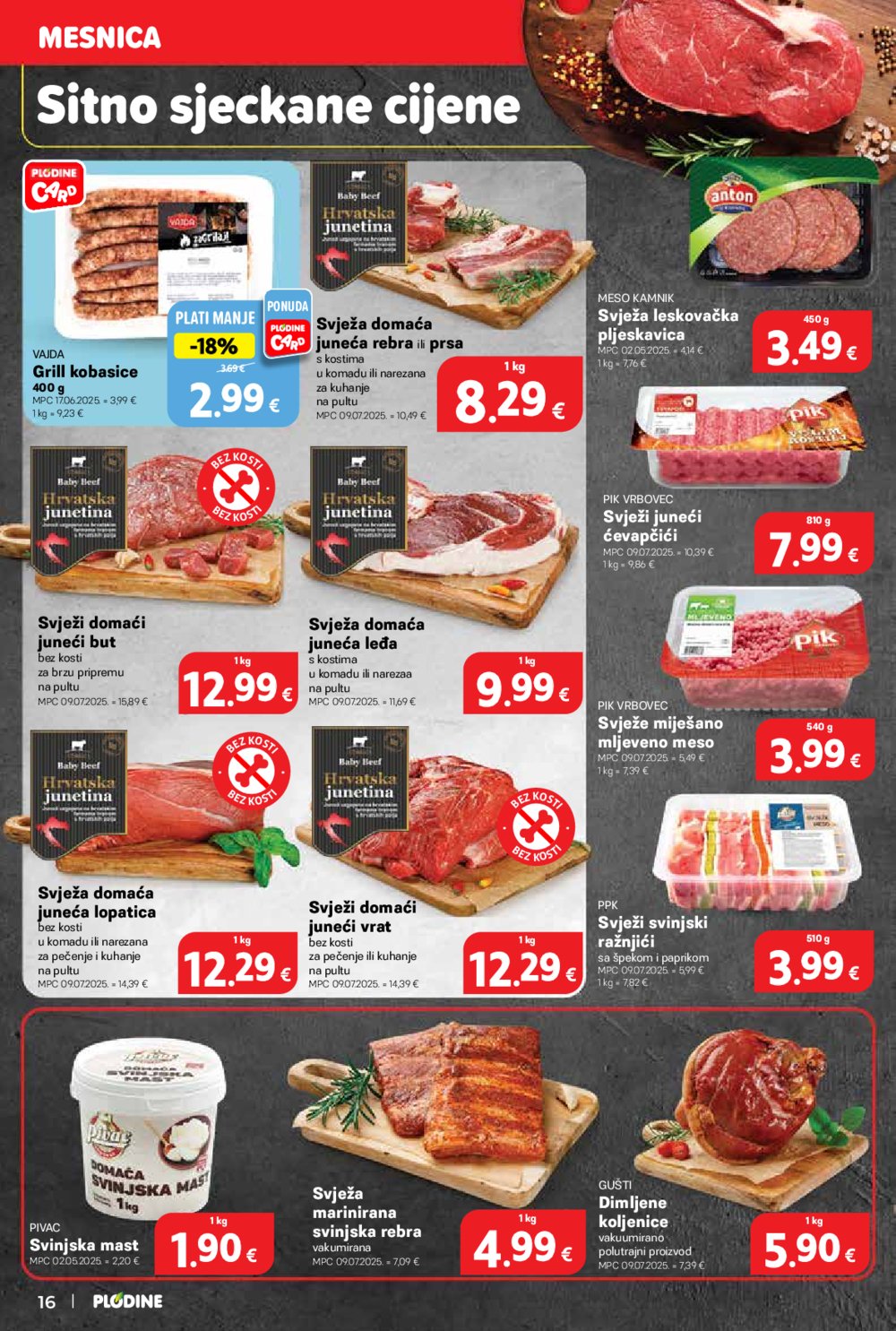 Plodine katalog Akcija 17.09. - 23.09.2025. 