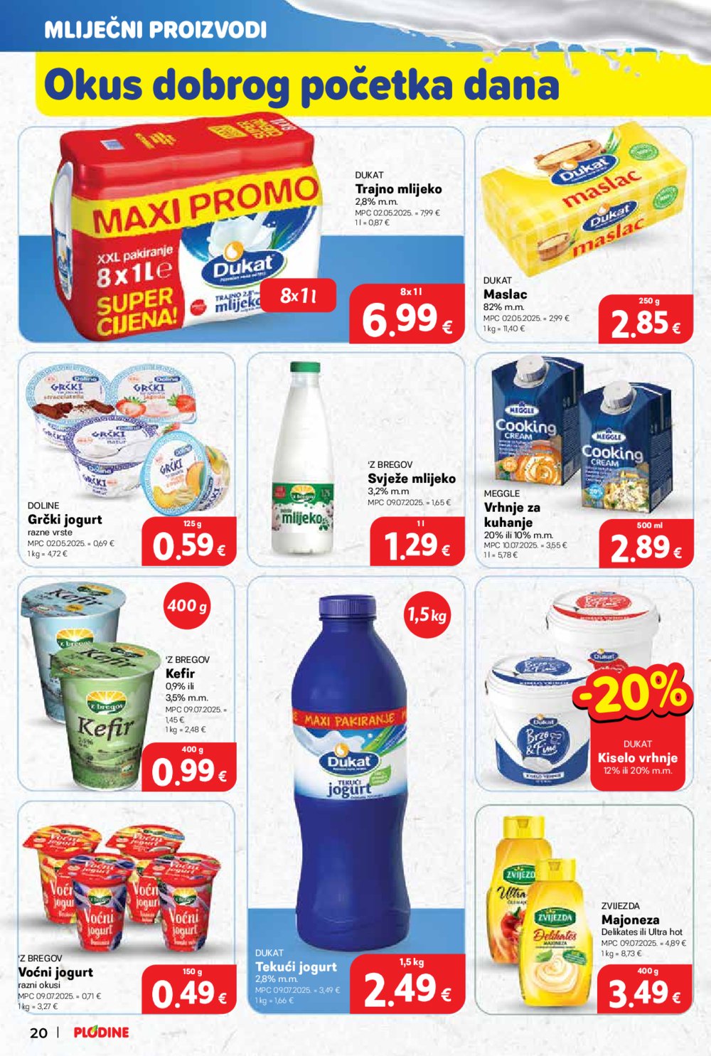 Plodine katalog Akcija 17.09. - 23.09.2025. 