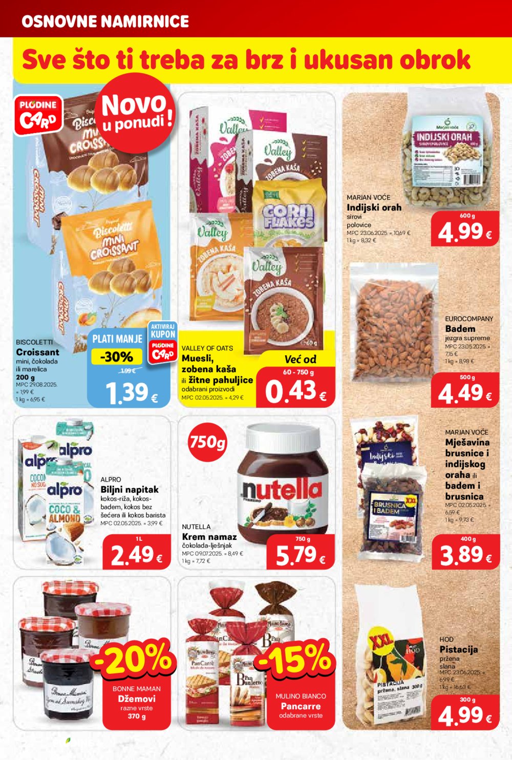 Plodine katalog Akcija 17.09. - 23.09.2025. 