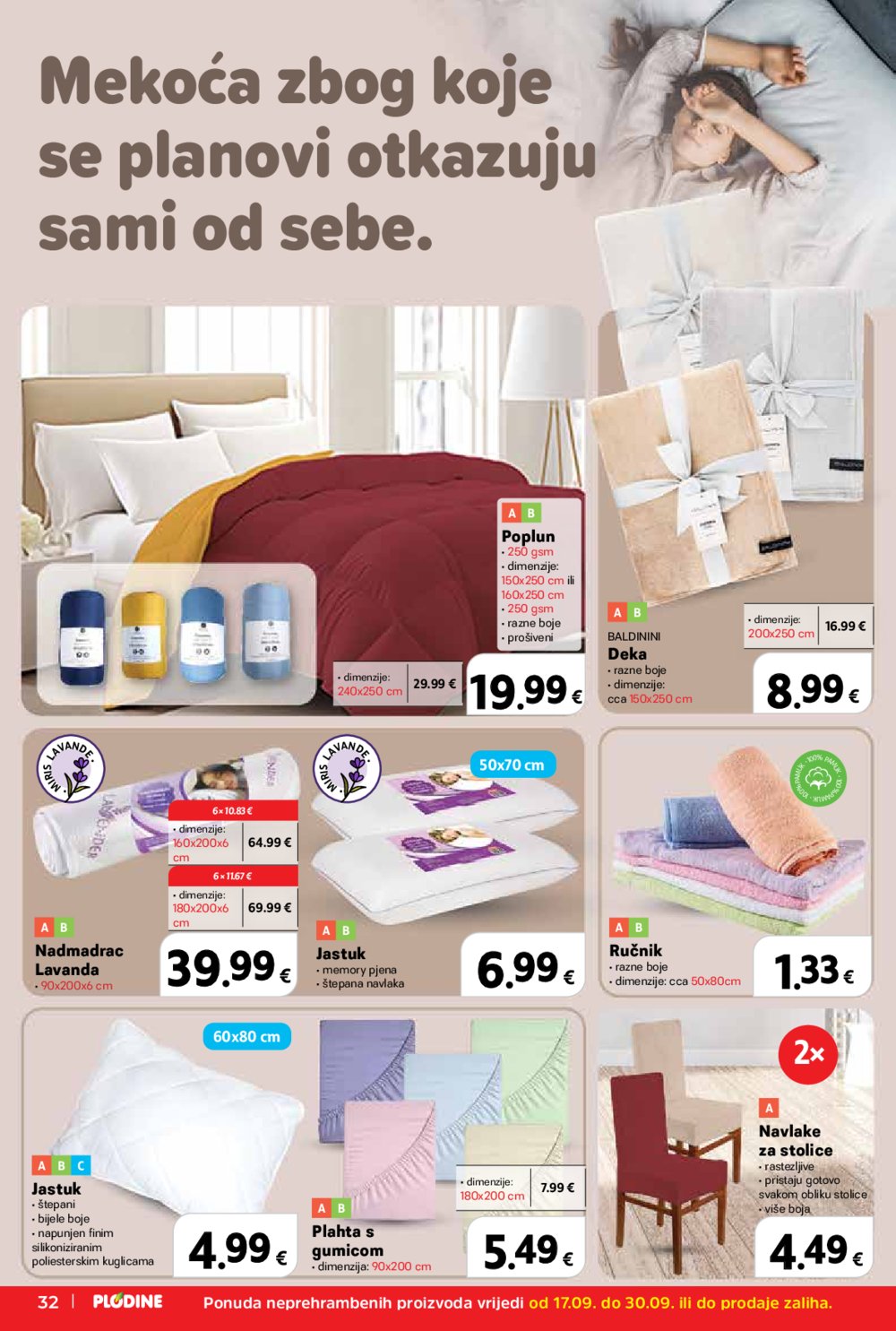 Plodine katalog Akcija 17.09. - 23.09.2025. 