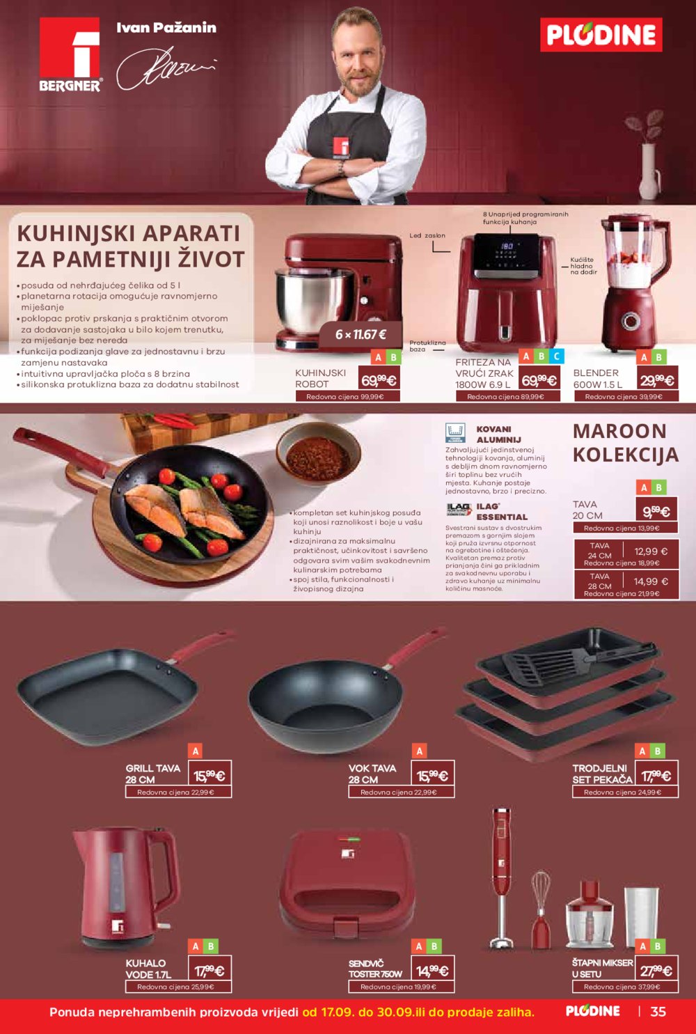 Plodine katalog Akcija 17.09. - 23.09.2025. 